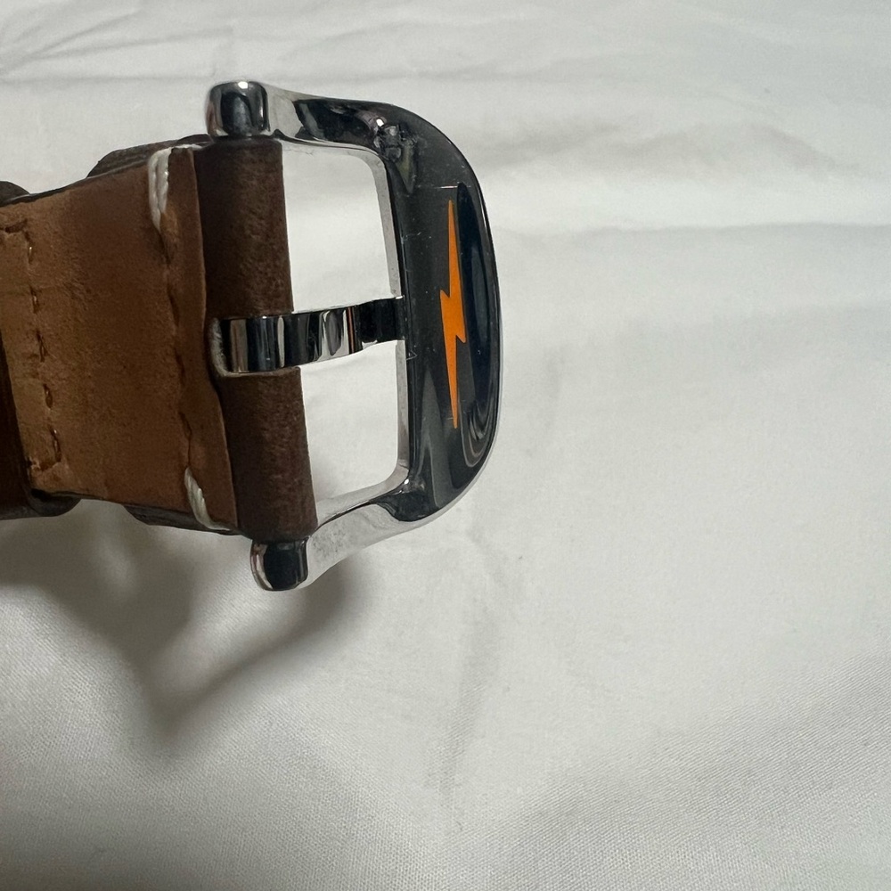 Shinola Stainless Steel Watch with Brown Leather Strap - Picture 5 of 6